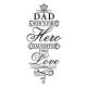 Dad: Hero and Love