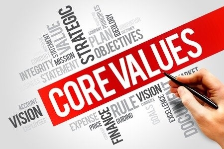 Diamonds Are Forever. Core Values Will Never Leave You: A blog about core values and how they can improve your business.