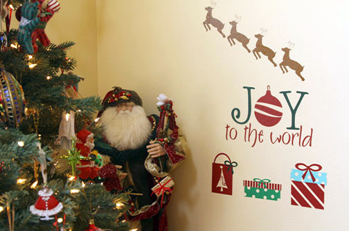 Revamp Your Christmas Decor With Dazzling Wall Decals