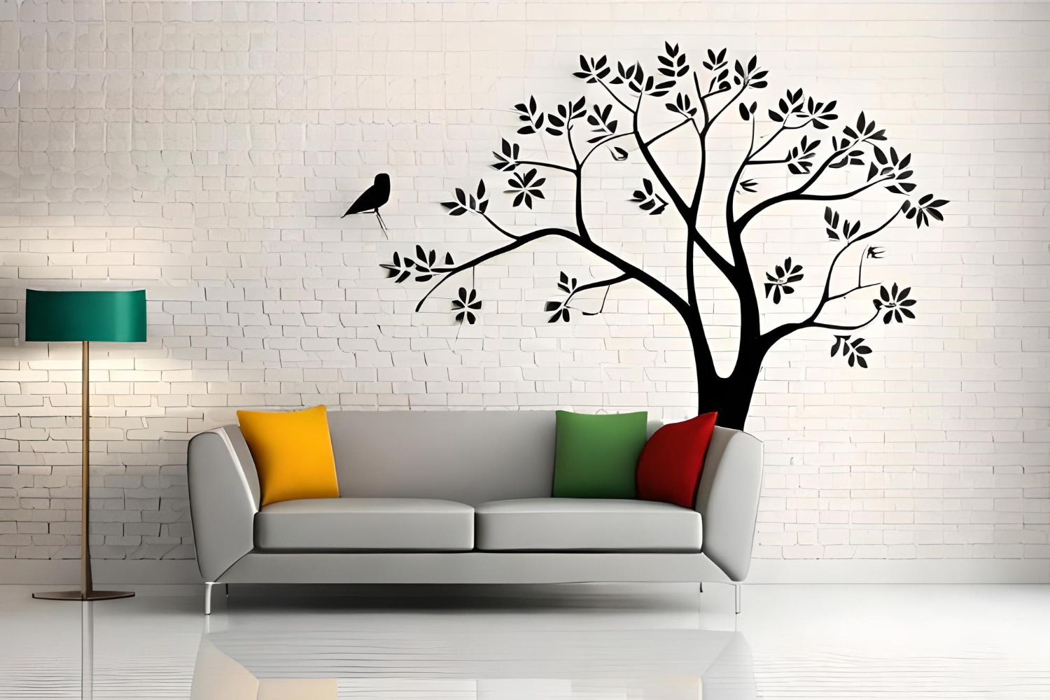 Give Your Wall a Mesmerizing Transformation with a Sticker