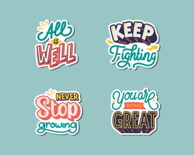 Brighten Your Office with Inspiring Wall Stickers