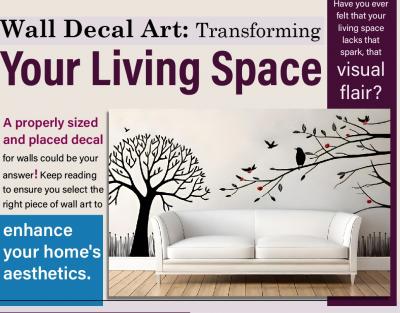 Wall Decal Art: Transforming Your Living Space-Infographic