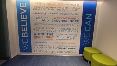 How Wall Words Help Small Businesses with Vinyl Wall Decals